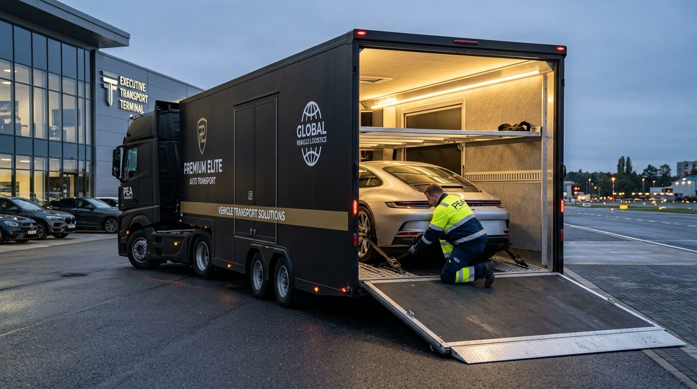 Enclosed Container Car Carrier